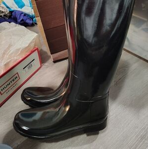 Hunter Black Boots
